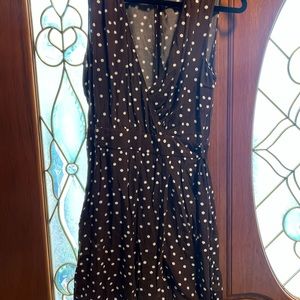 Polka dot dress zara